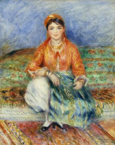 Ragazza algerina da Pierre Auguste Renoir